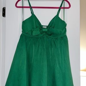 TCEC Size Small Green Mini Dress